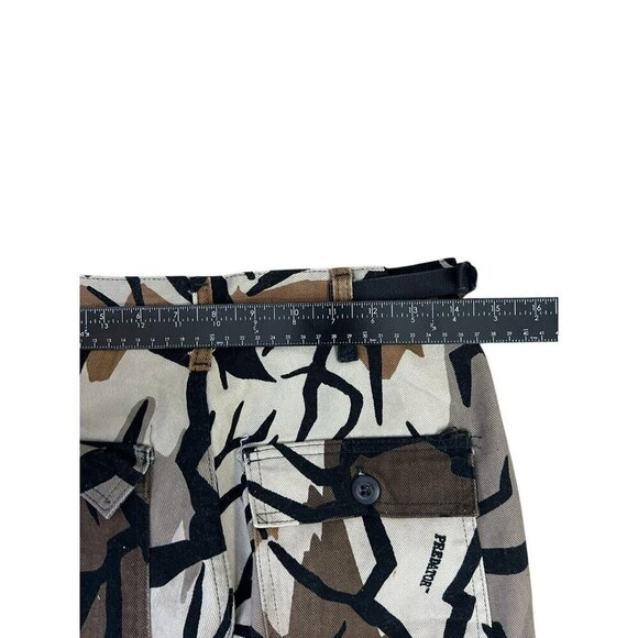Vtg Camo Cargos Pants Mens Small Rare Predator USA Made Streetwear 28x31 - Picture 13 of 15